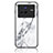 Silicone Frame Fashionable Pattern Mirror Case Cover for Vivo X80 5G