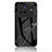 Silicone Frame Fashionable Pattern Mirror Case Cover for Vivo X80 5G Black