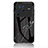 Silicone Frame Fashionable Pattern Mirror Case Cover for Vivo X80 Pro 5G Black
