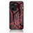 Silicone Frame Fashionable Pattern Mirror Case Cover for Vivo Y16