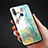 Silicone Frame Fashionable Pattern Mirror Case Cover for Vivo Y17