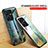 Silicone Frame Fashionable Pattern Mirror Case Cover for Vivo Y22