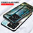 Silicone Frame Fashionable Pattern Mirror Case Cover for Vivo Y22