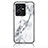 Silicone Frame Fashionable Pattern Mirror Case Cover for Vivo Y22s