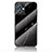 Silicone Frame Fashionable Pattern Mirror Case Cover for Vivo Y30 5G Black