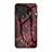 Silicone Frame Fashionable Pattern Mirror Case Cover for Xiaomi Black Shark 5 5G Red