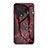 Silicone Frame Fashionable Pattern Mirror Case Cover for Xiaomi Black Shark 5 Pro 5G Red