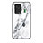 Silicone Frame Fashionable Pattern Mirror Case Cover for Xiaomi Black Shark 5 Pro 5G White