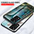 Silicone Frame Fashionable Pattern Mirror Case Cover for Xiaomi Mi 11i 5G (2022)