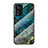 Silicone Frame Fashionable Pattern Mirror Case Cover for Xiaomi Poco M4 Pro 5G