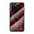Silicone Frame Fashionable Pattern Mirror Case Cover for Xiaomi Poco X3 GT 5G Red
