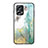 Silicone Frame Fashionable Pattern Mirror Case Cover for Xiaomi Poco X4 GT 5G Green