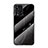 Silicone Frame Fashionable Pattern Mirror Case Cover for Xiaomi Poco X4 NFC Black