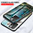 Silicone Frame Fashionable Pattern Mirror Case Cover for Xiaomi Redmi 10 (2022)