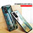 Silicone Frame Fashionable Pattern Mirror Case Cover for Xiaomi Redmi 11 Prime 5G