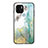 Silicone Frame Fashionable Pattern Mirror Case Cover for Xiaomi Redmi A1 Plus