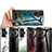 Silicone Frame Fashionable Pattern Mirror Case Cover for Xiaomi Redmi K50 Gaming 5G