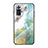 Silicone Frame Fashionable Pattern Mirror Case Cover for Xiaomi Redmi Note 10 Pro 4G