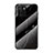 Silicone Frame Fashionable Pattern Mirror Case Cover for Xiaomi Redmi Note 10 Pro 5G Black