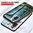 Silicone Frame Fashionable Pattern Mirror Case Cover for Xiaomi Redmi Note 10 Pro Max