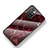 Silicone Frame Fashionable Pattern Mirror Case Cover for Xiaomi Redmi Note 11 4G (2021) Red