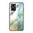 Silicone Frame Fashionable Pattern Mirror Case Cover for Xiaomi Redmi Note 11E 5G