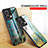 Silicone Frame Fashionable Pattern Mirror Case Cover for Xiaomi Redmi Note 13 5G