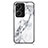 Silicone Frame Fashionable Pattern Mirror Case Cover for Xiaomi Redmi Note 13 Pro+ Plus 5G White