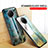 Silicone Frame Fashionable Pattern Mirror Case Cover for Xiaomi Redmi Note 9 5G