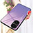 Silicone Frame Fashionable Pattern Mirror Case Cover JM1 for Huawei P50 Pro