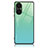 Silicone Frame Fashionable Pattern Mirror Case Cover JM1 for Huawei P50 Pro