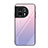 Silicone Frame Fashionable Pattern Mirror Case Cover JM1 for OnePlus 11 5G Clove Purple