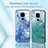 Silicone Frame Fashionable Pattern Mirror Case Cover JM1 for Xiaomi Redmi 10X 4G