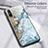 Silicone Frame Fashionable Pattern Mirror Case Cover JM1 for Xiaomi Redmi 9AT