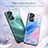 Silicone Frame Fashionable Pattern Mirror Case Cover JM1 for Xiaomi Redmi Note 10 Pro 4G