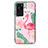 Silicone Frame Fashionable Pattern Mirror Case Cover JM2 for Huawei P60