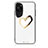 Silicone Frame Fashionable Pattern Mirror Case Cover JM2 for Huawei P60 Art