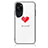 Silicone Frame Fashionable Pattern Mirror Case Cover JM2 for Huawei P60 Art