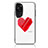 Silicone Frame Fashionable Pattern Mirror Case Cover JM2 for Huawei P60 Art