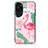 Silicone Frame Fashionable Pattern Mirror Case Cover JM2 for Huawei P60 Art