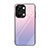 Silicone Frame Fashionable Pattern Mirror Case Cover JM2 for OnePlus Ace 2V 5G