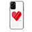 Silicone Frame Fashionable Pattern Mirror Case Cover JM2 for Realme V20 5G