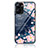 Silicone Frame Fashionable Pattern Mirror Case Cover JM2 for Realme V20 5G Colorful