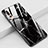 Silicone Frame Fashionable Pattern Mirror Case Cover K01 for Huawei P20 Pro