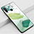 Silicone Frame Fashionable Pattern Mirror Case Cover K02 for Huawei P30 Lite New Edition Green