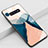 Silicone Frame Fashionable Pattern Mirror Case Cover K04 for Samsung Galaxy S10 Plus