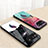 Silicone Frame Fashionable Pattern Mirror Case Cover LS1 for Asus ROG Phone 7 Ultimate