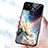 Silicone Frame Fashionable Pattern Mirror Case Cover LS1 for Google Pixel 5 XL 5G