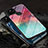 Silicone Frame Fashionable Pattern Mirror Case Cover LS1 for Google Pixel 5 XL 5G