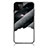 Silicone Frame Fashionable Pattern Mirror Case Cover LS1 for Google Pixel 5a 5G Black